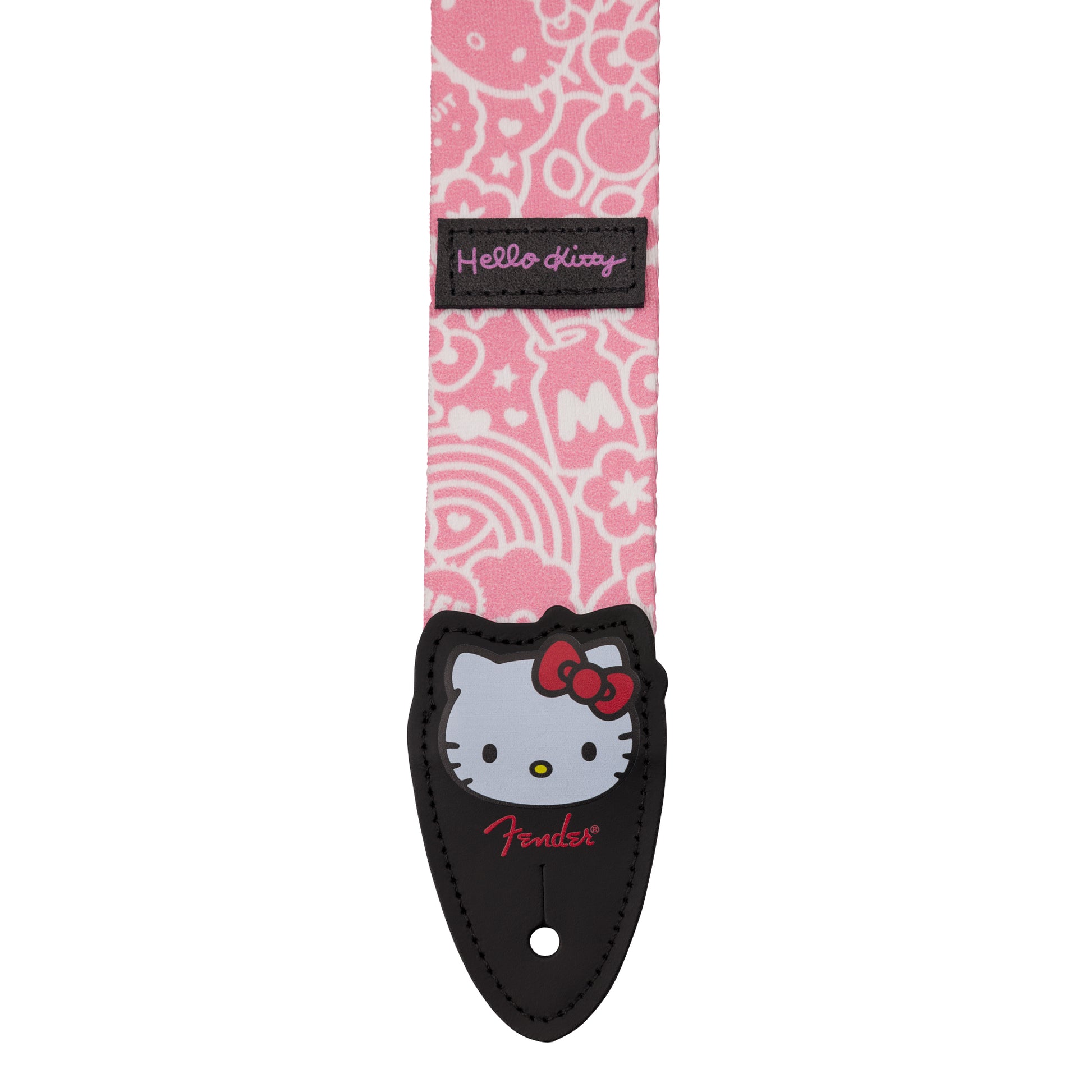 Fender x Hello Kitty Polyester Strap Pink Accessories / Straps
