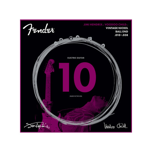Fender Hendrix Voodoo Child Ball End Nickel 10-38 Accessories / Strings / Guitar Strings