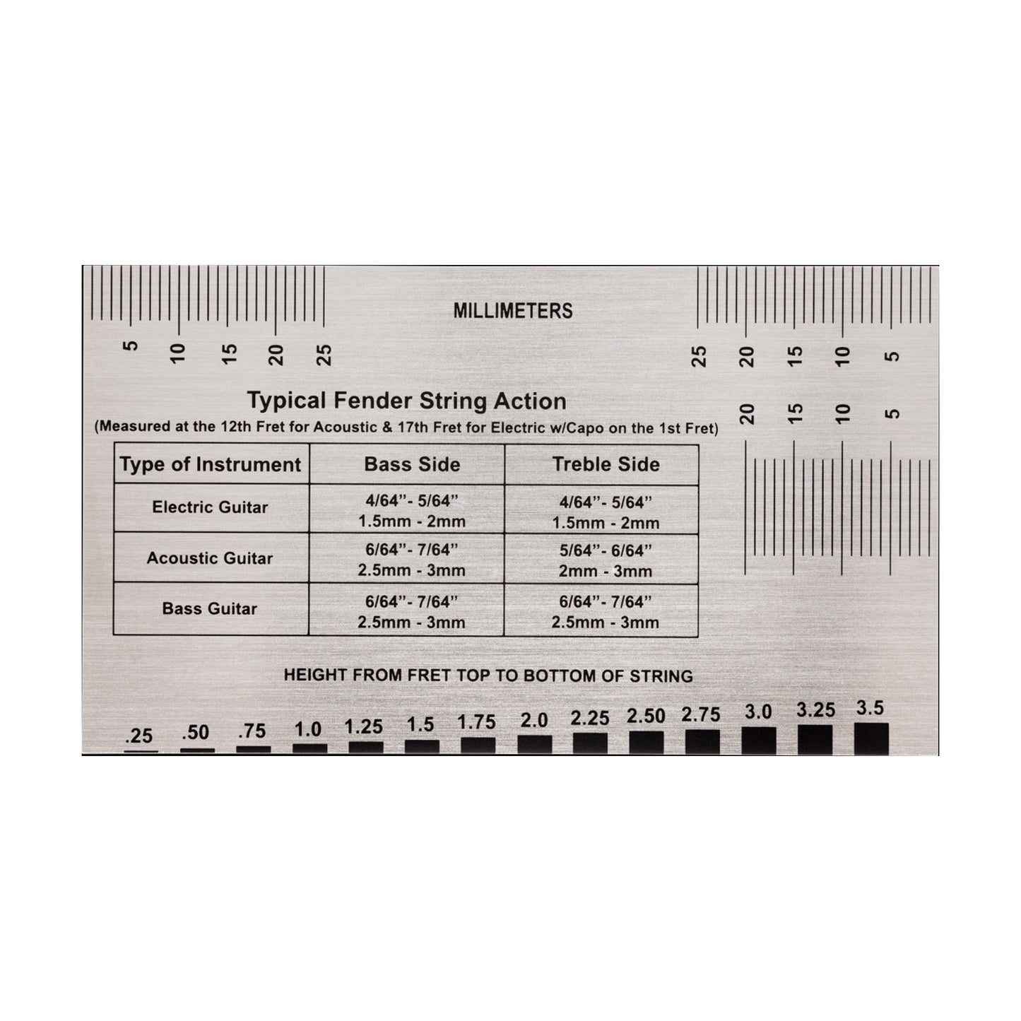 Fender String Action Gauge Accessories / Tools