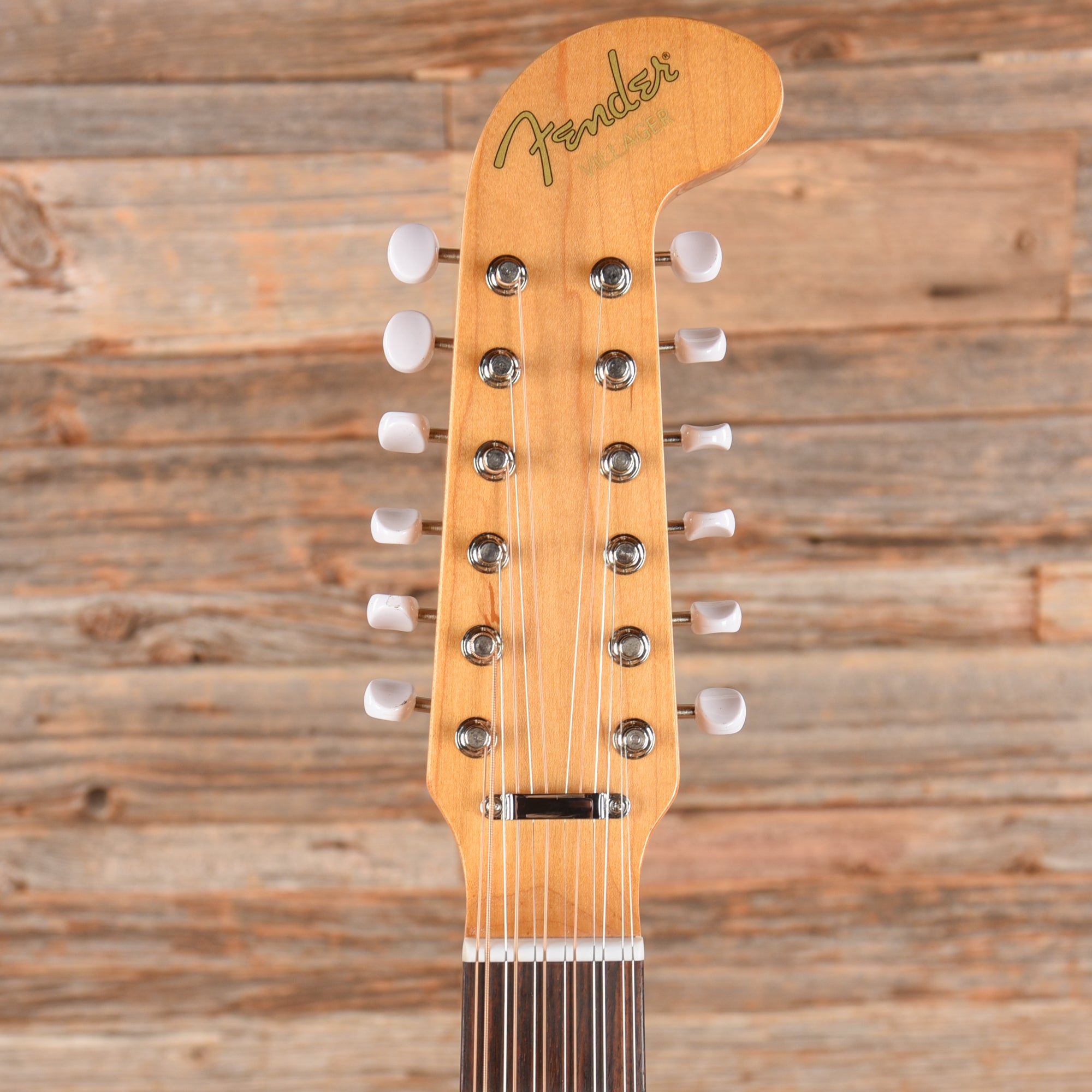 Fender California Series Villager 12 Natural Acoustic Guitars / 12-String