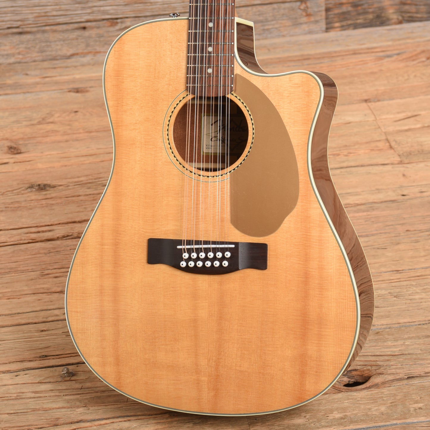 Fender California Series Villager 12 Natural Acoustic Guitars / 12-String
