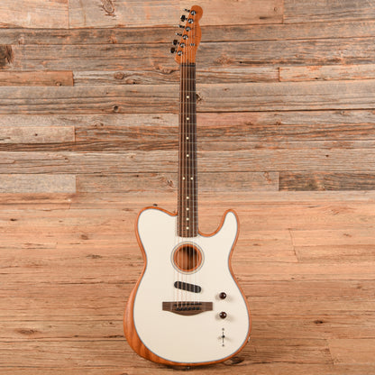 Fender Acoustasonic Player Telecaster White 2022 Acoustic Guitars / Built-in Electronics