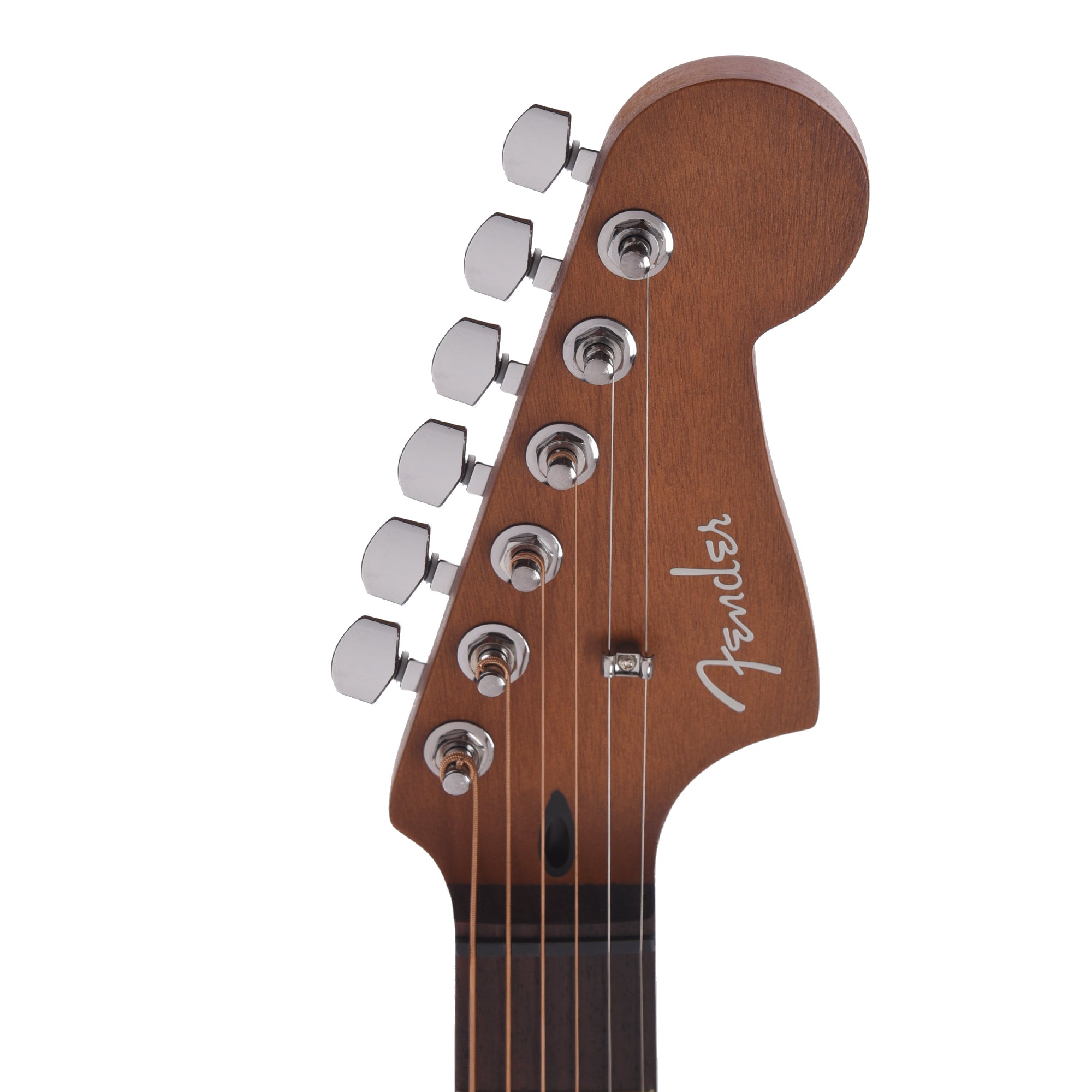 Fender Acoustasonic Standard Jazzmaster Aged Natural Acoustic Guitars / Built-in Electronics