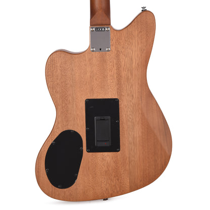 Fender Acoustasonic Standard Jazzmaster Aged Natural Acoustic Guitars / Built-in Electronics