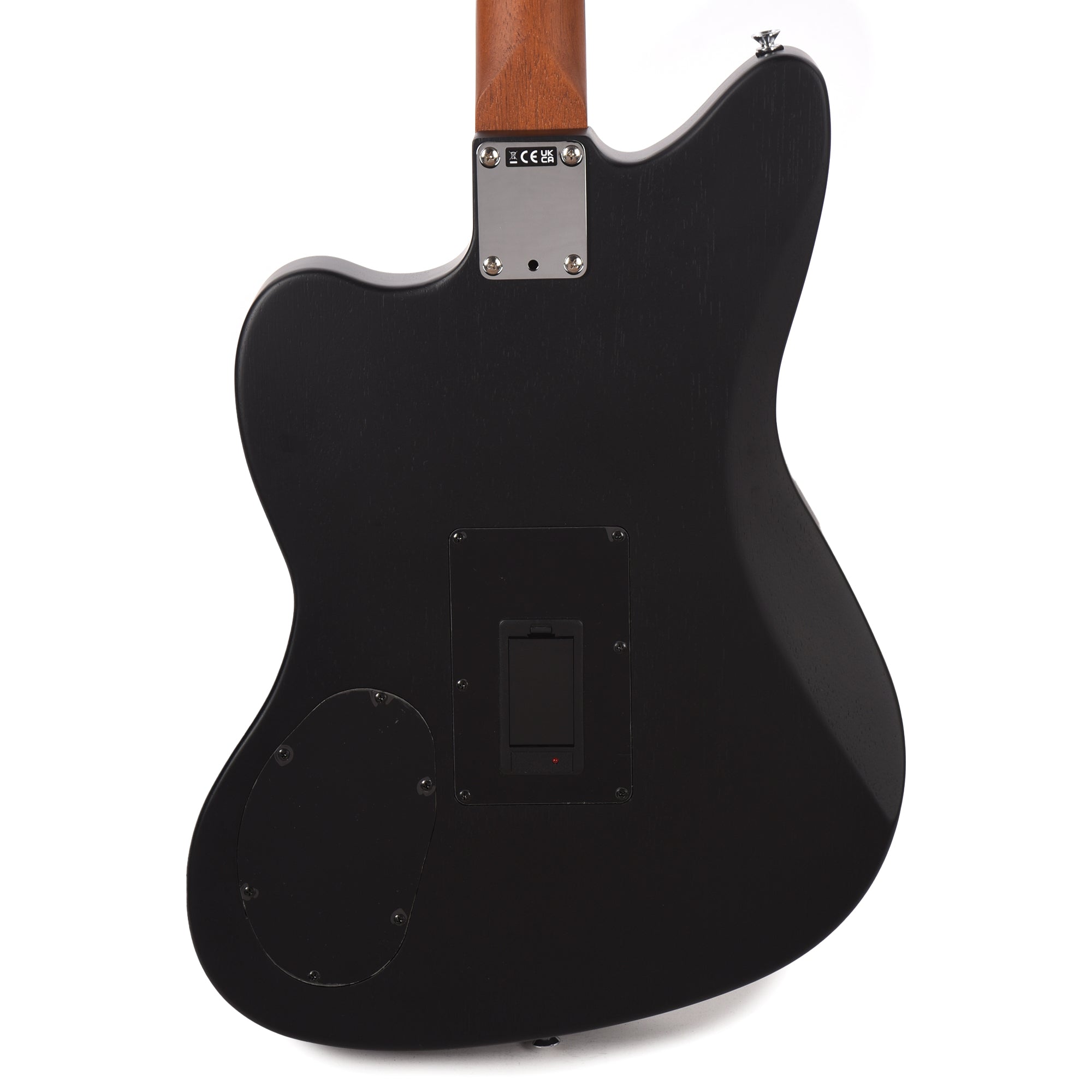 Fender Acoustasonic Standard Jazzmaster Black Acoustic Guitars / Built-in Electronics
