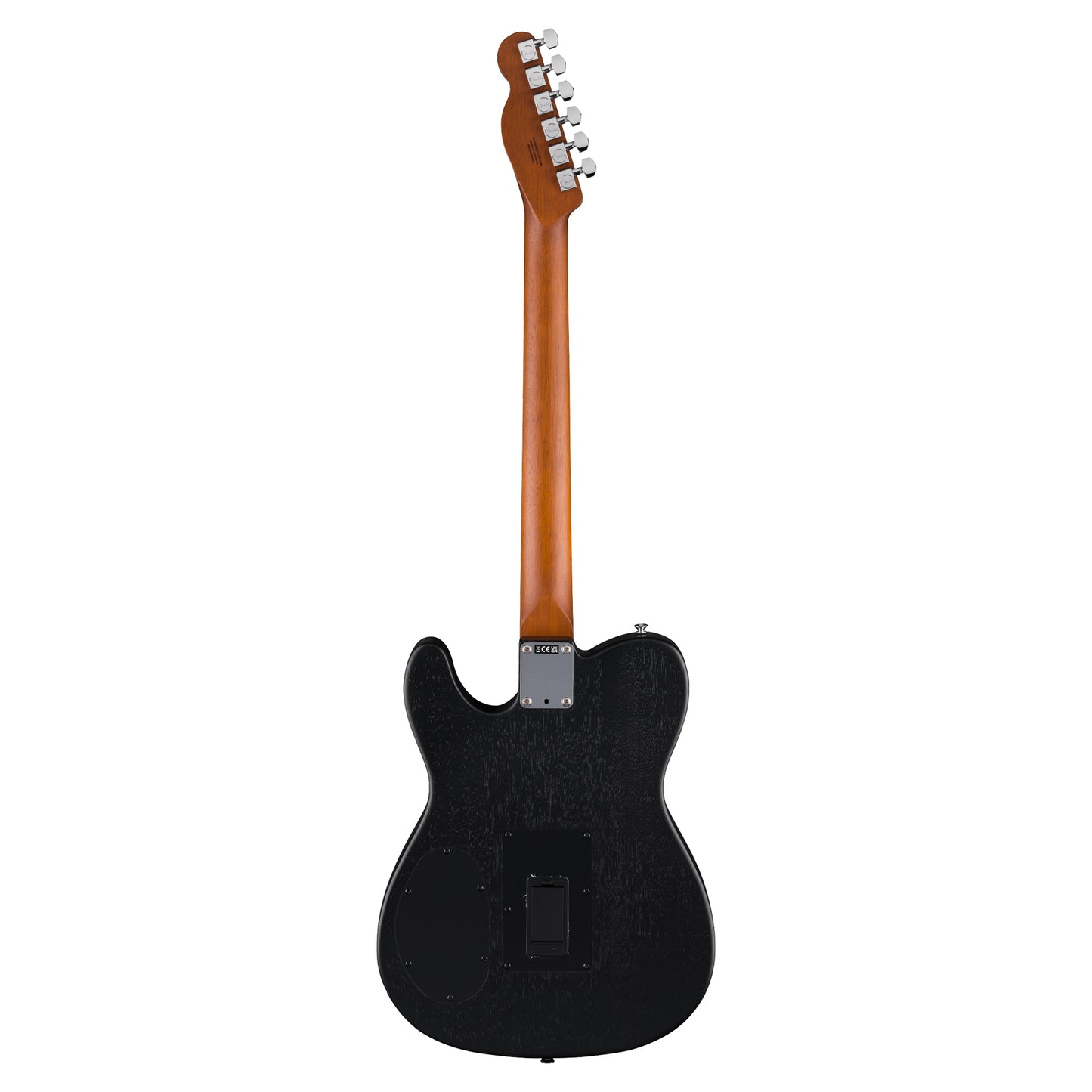Fender Acoustasonic Standard Telecaster Black Acoustic Guitars / Built-in Electronics