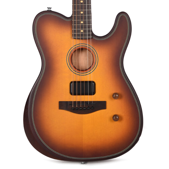 Fender Acoustasonic Standard Telecaster Honey Burst Acoustic Guitars / Built-in Electronics