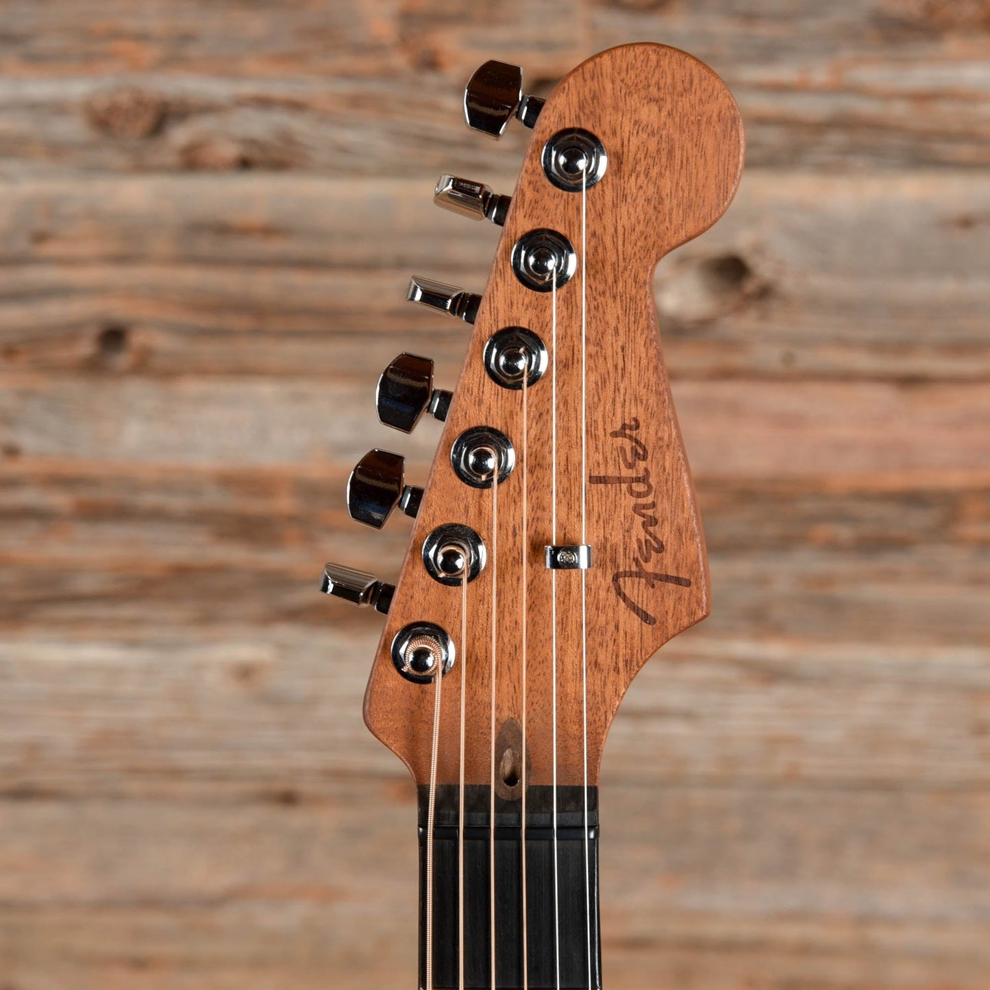 Fender American Acoustasonic Jazzmaster Black 2022 Acoustic Guitars / Built-in Electronics