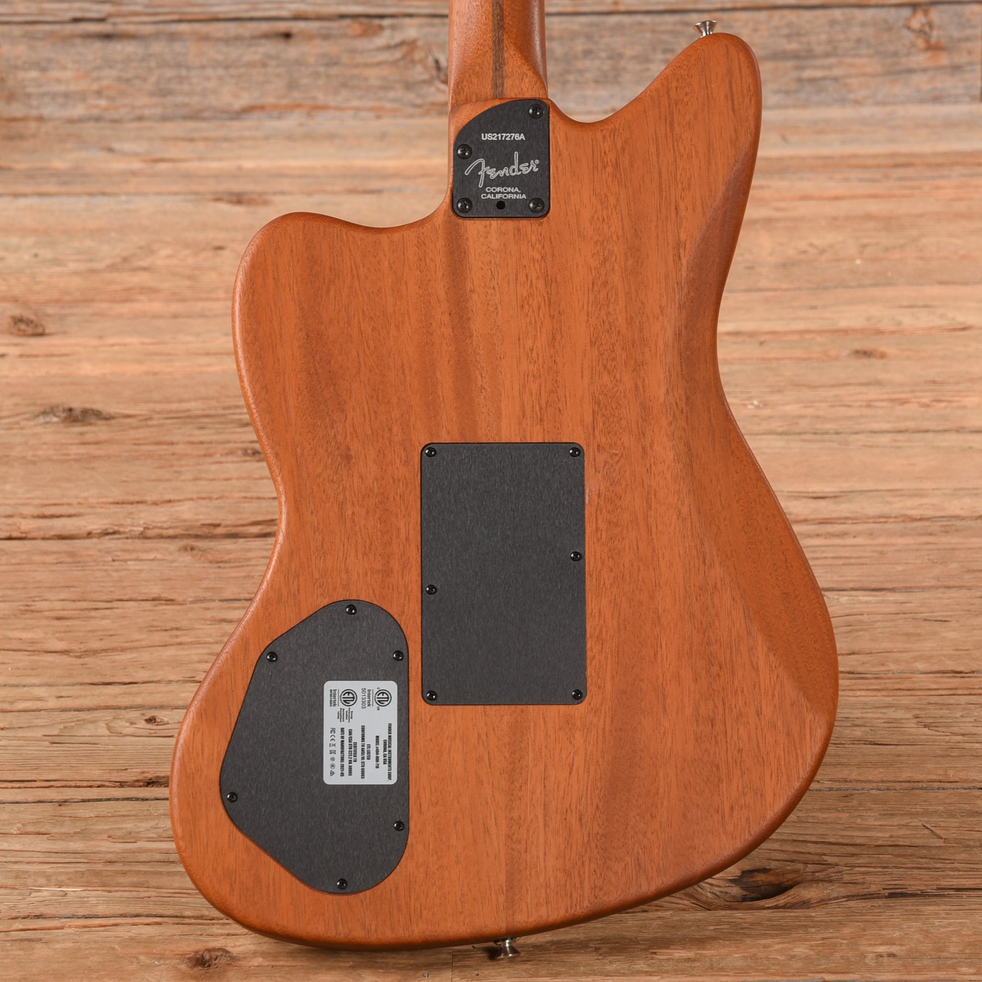 Fender American Acoustasonic Jazzmaster Ocean Turquoise 2021 Acoustic Guitars / Built-in Electronics
