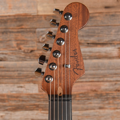 Fender American Acoustasonic Jazzmaster Tungsten 2021 Acoustic Guitars / Built-in Electronics