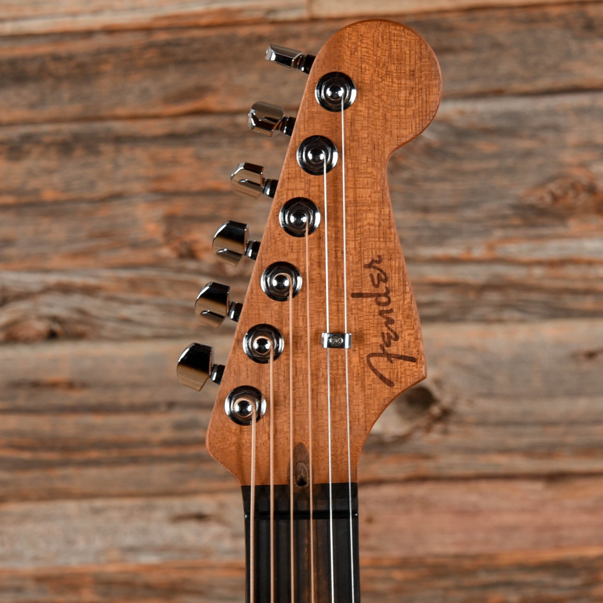 Fender American Acoustasonic Stratocaster Black 2022 Acoustic Guitars / Built-in Electronics