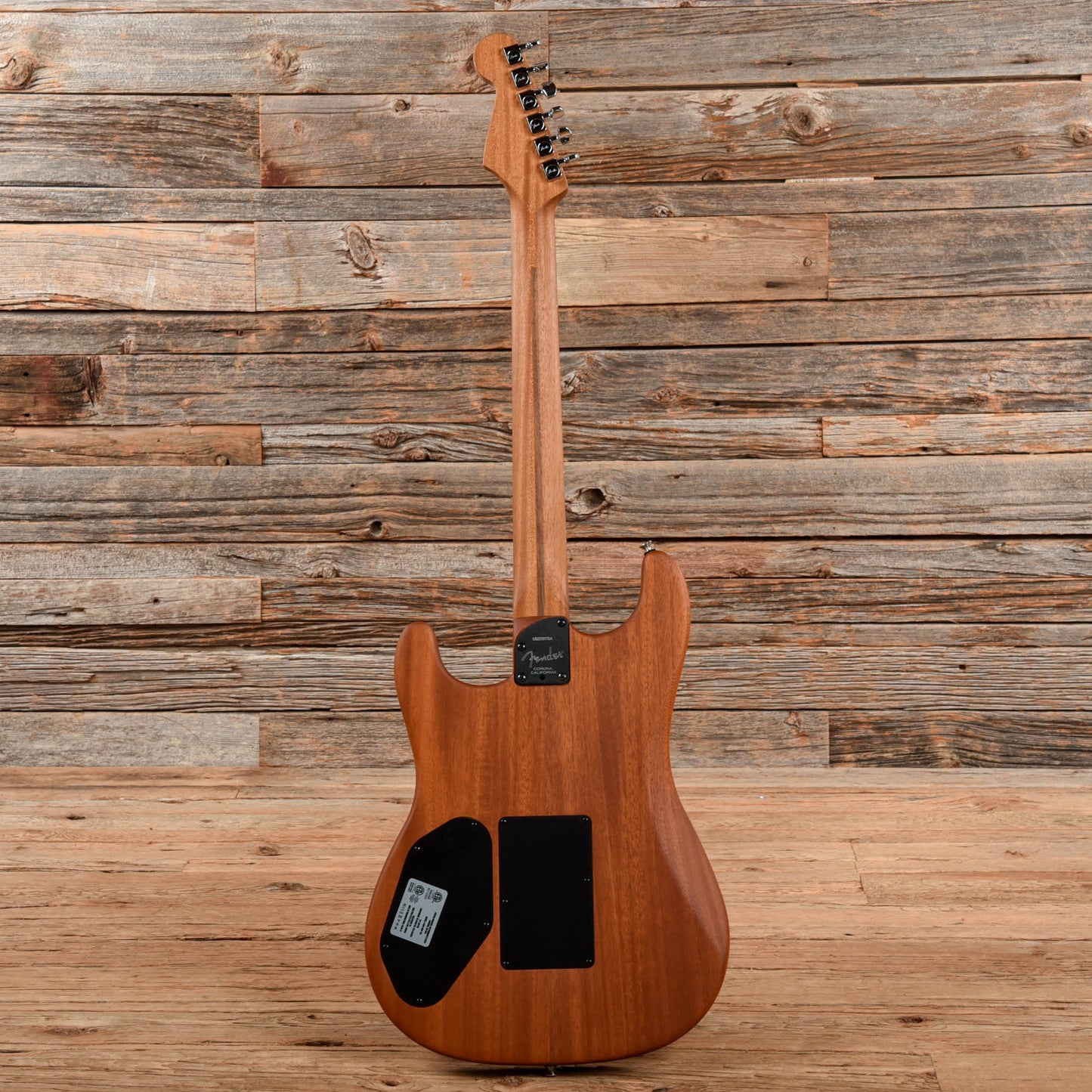 Fender American Acoustasonic Stratocaster Dakota Red 2020 Acoustic Guitars / Built-in Electronics