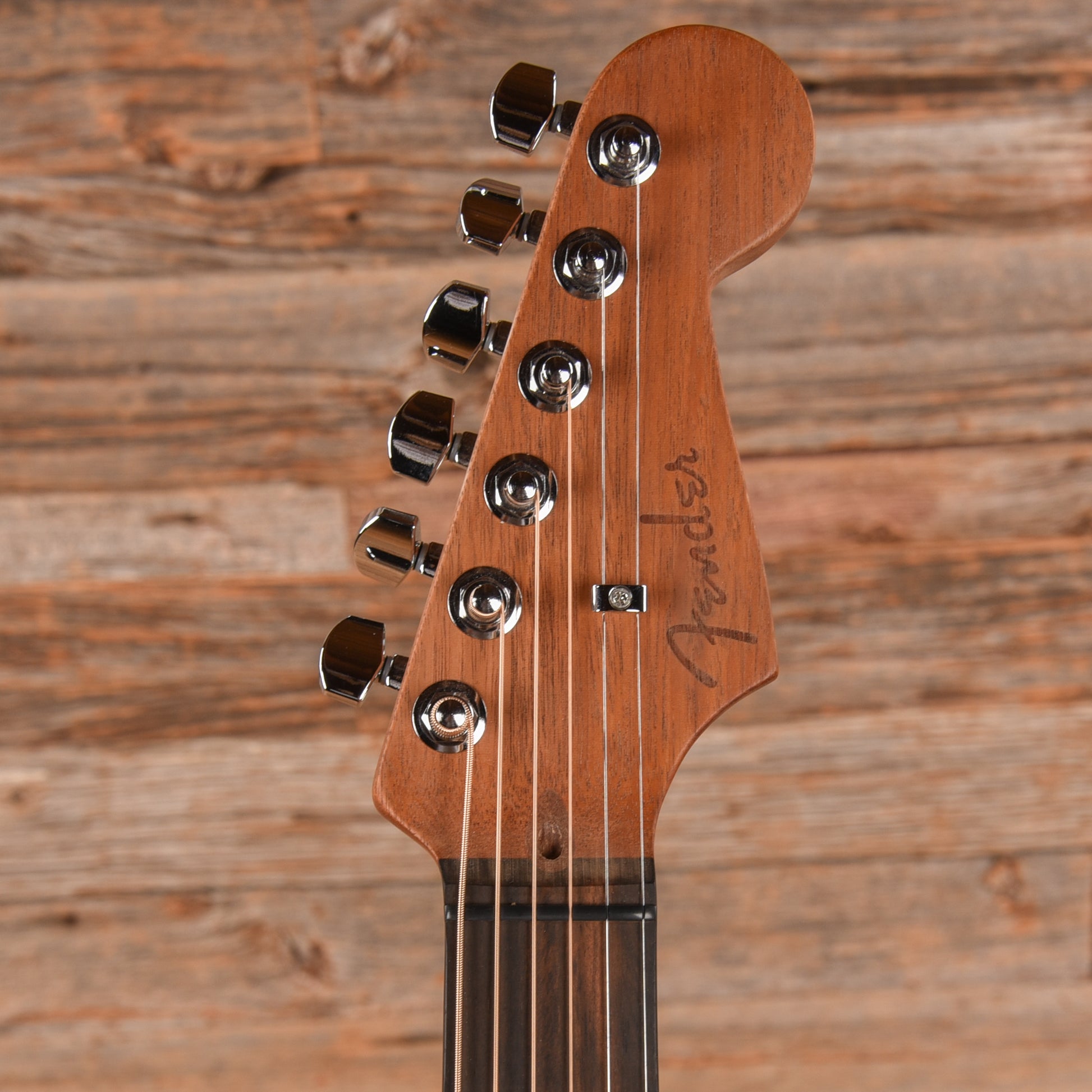 Fender American Acoustasonic Stratocaster Natural 2021 Acoustic Guitars / Built-in Electronics