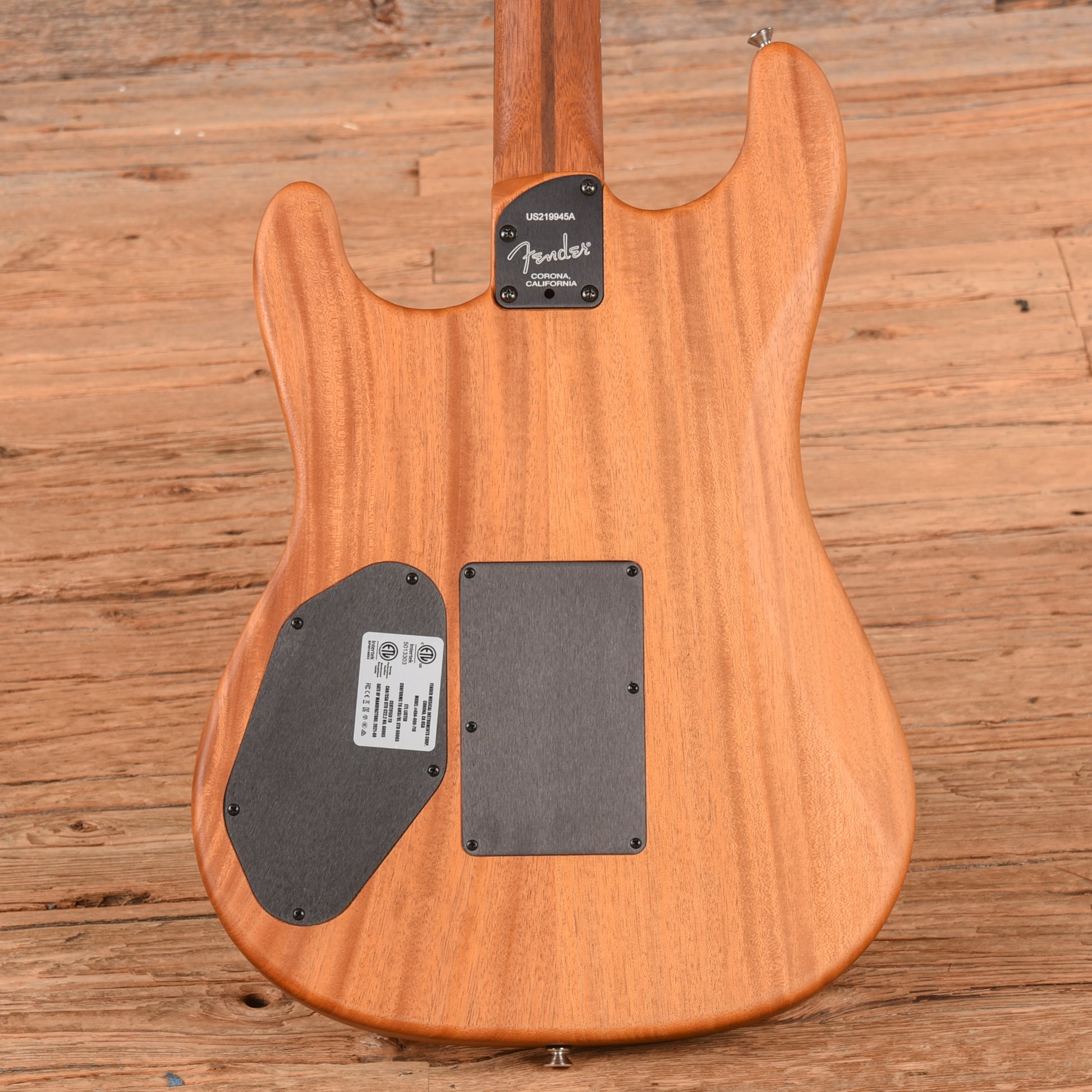 Fender American Acoustasonic Stratocaster Natural 2021 Acoustic Guitars / Built-in Electronics