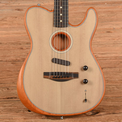 Fender American Acoustasonic Telecaster Sonic Grey 2019 Acoustic Guitars / Built-in Electronics