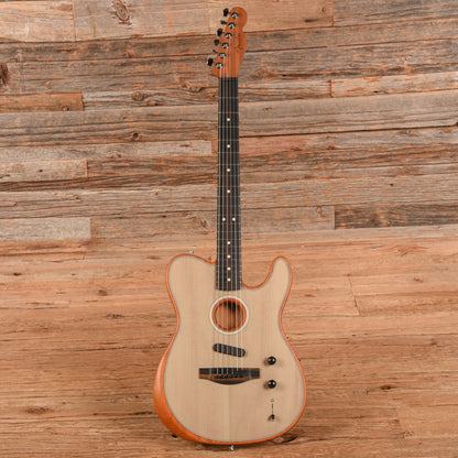 Fender American Acoustasonic Telecaster Sonic Grey 2019 Acoustic Guitars / Built-in Electronics