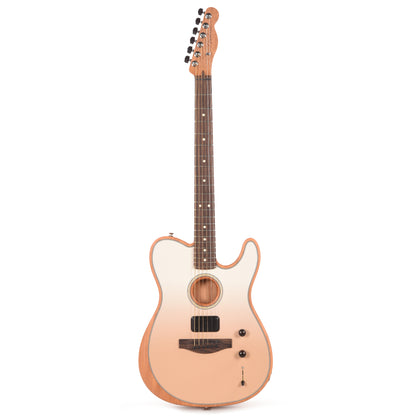 Fender Artist Finneas Acoustasonic Telecaster Cappuccino Fade Acoustic Guitars / Built-in Electronics