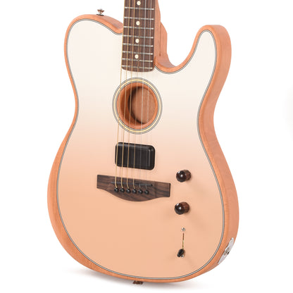 Fender Artist Finneas Acoustasonic Telecaster Cappuccino Fade Acoustic Guitars / Built-in Electronics