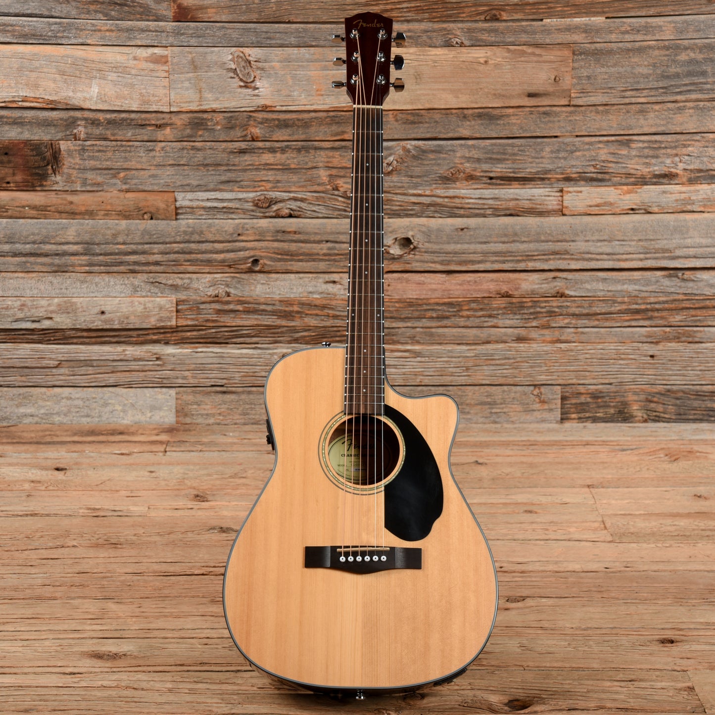 Fender CC-60SCE Natural Acoustic Guitars / Built-in Electronics