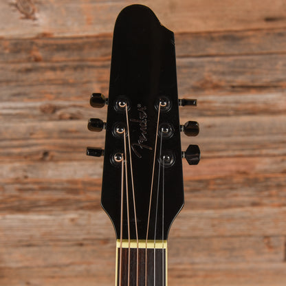 Fender J5 John 5 Signature Acoustic Black Acoustic Guitars / Built-in Electronics