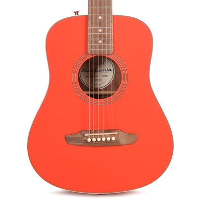 Fender California Standard Redondo Mini Fiesta Red Acoustic Guitars / Concert