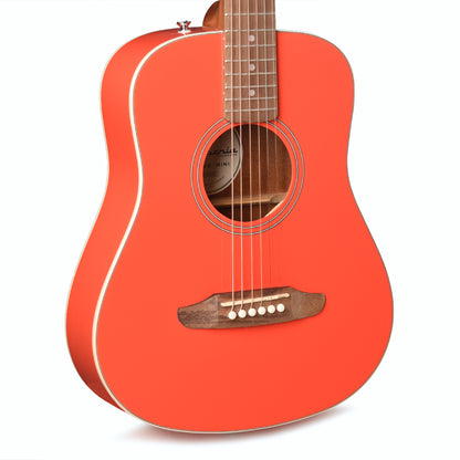 Fender California Standard Redondo Mini Fiesta Red Acoustic Guitars / Concert