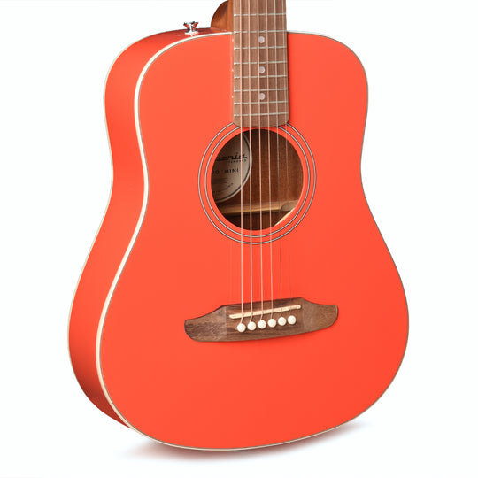 Fender California Standard Redondo Mini Fiesta Red Acoustic Guitars / Concert