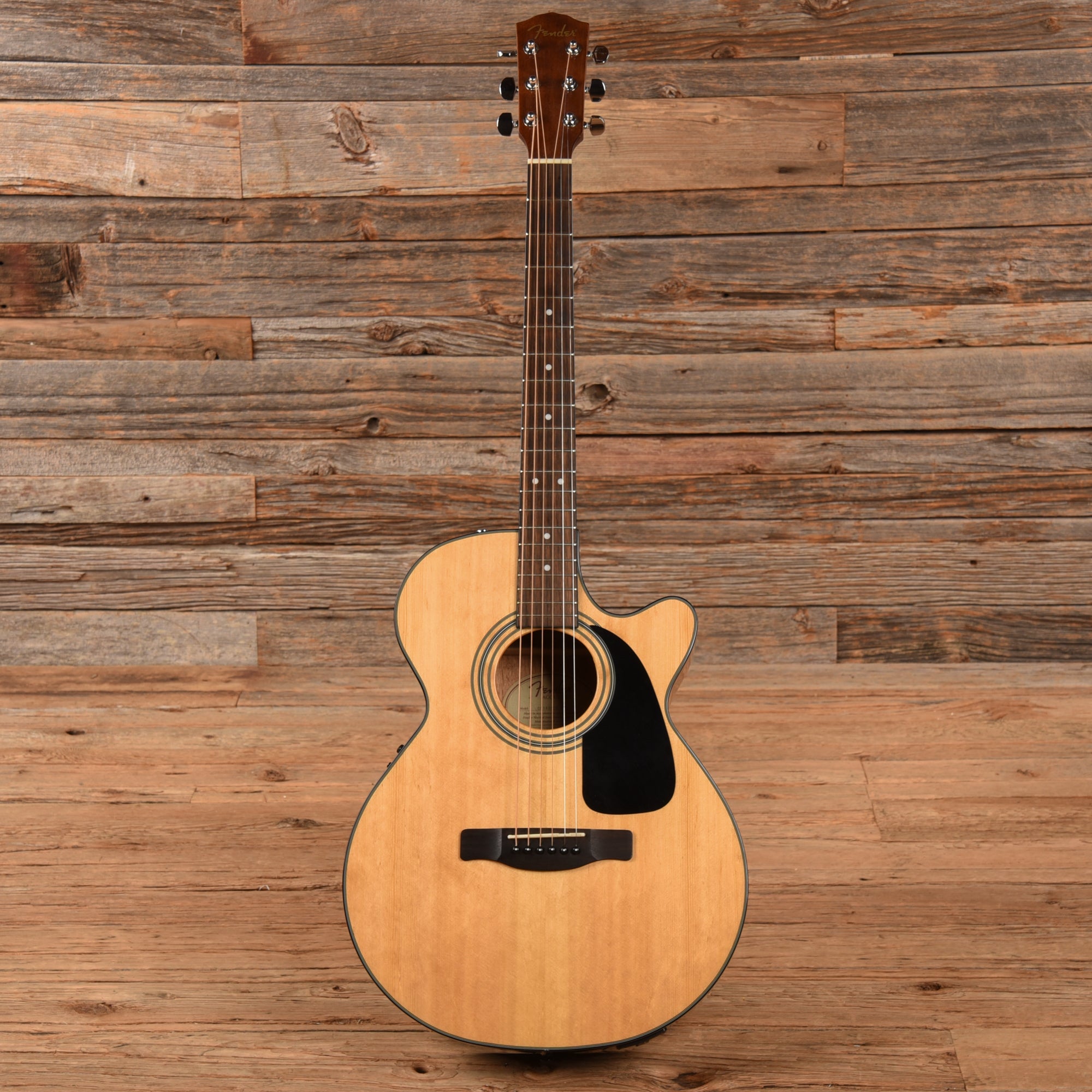 Fender GC140SCE Natural Acoustic Guitars / Concert