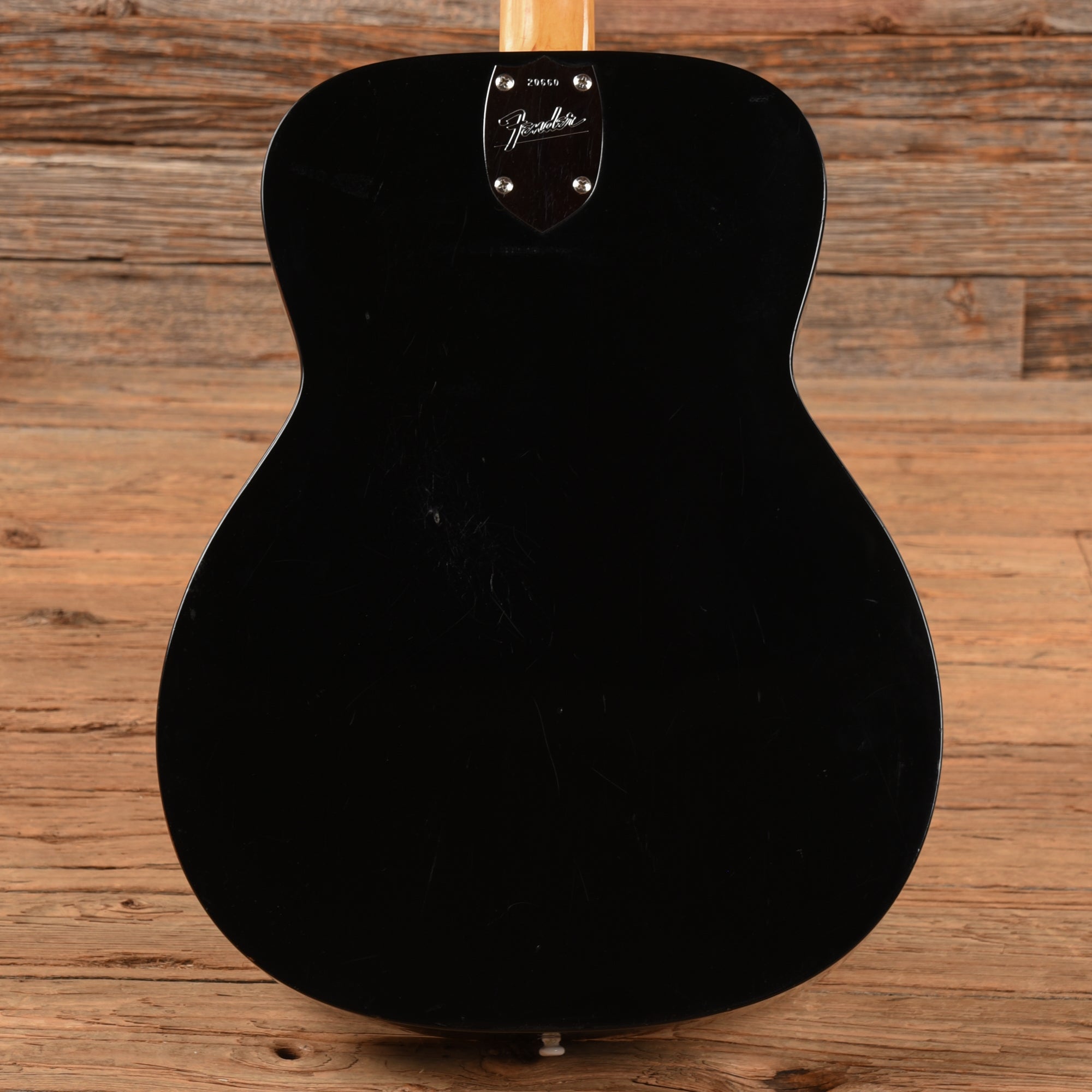 Fender Malibu Black 1967 Acoustic Guitars / Concert