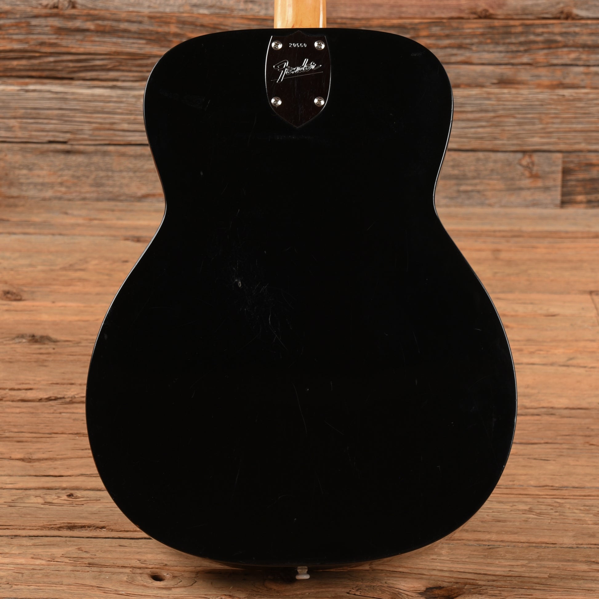 Fender Malibu Black 1967 Acoustic Guitars / Concert
