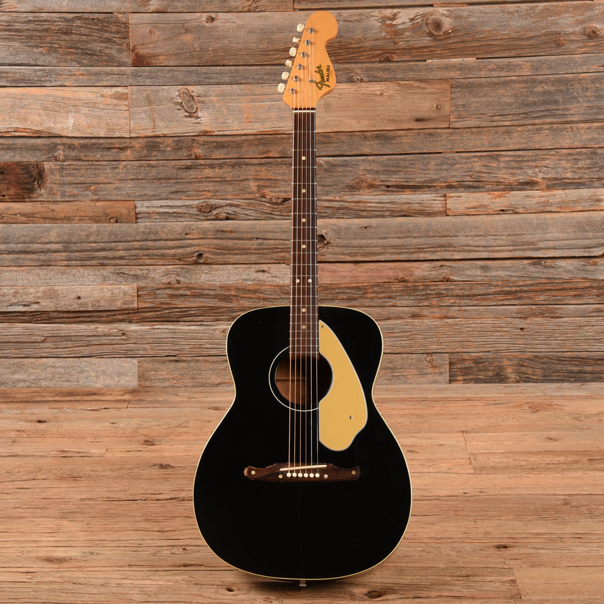 Fender Malibu Black 1967 Acoustic Guitars / Concert