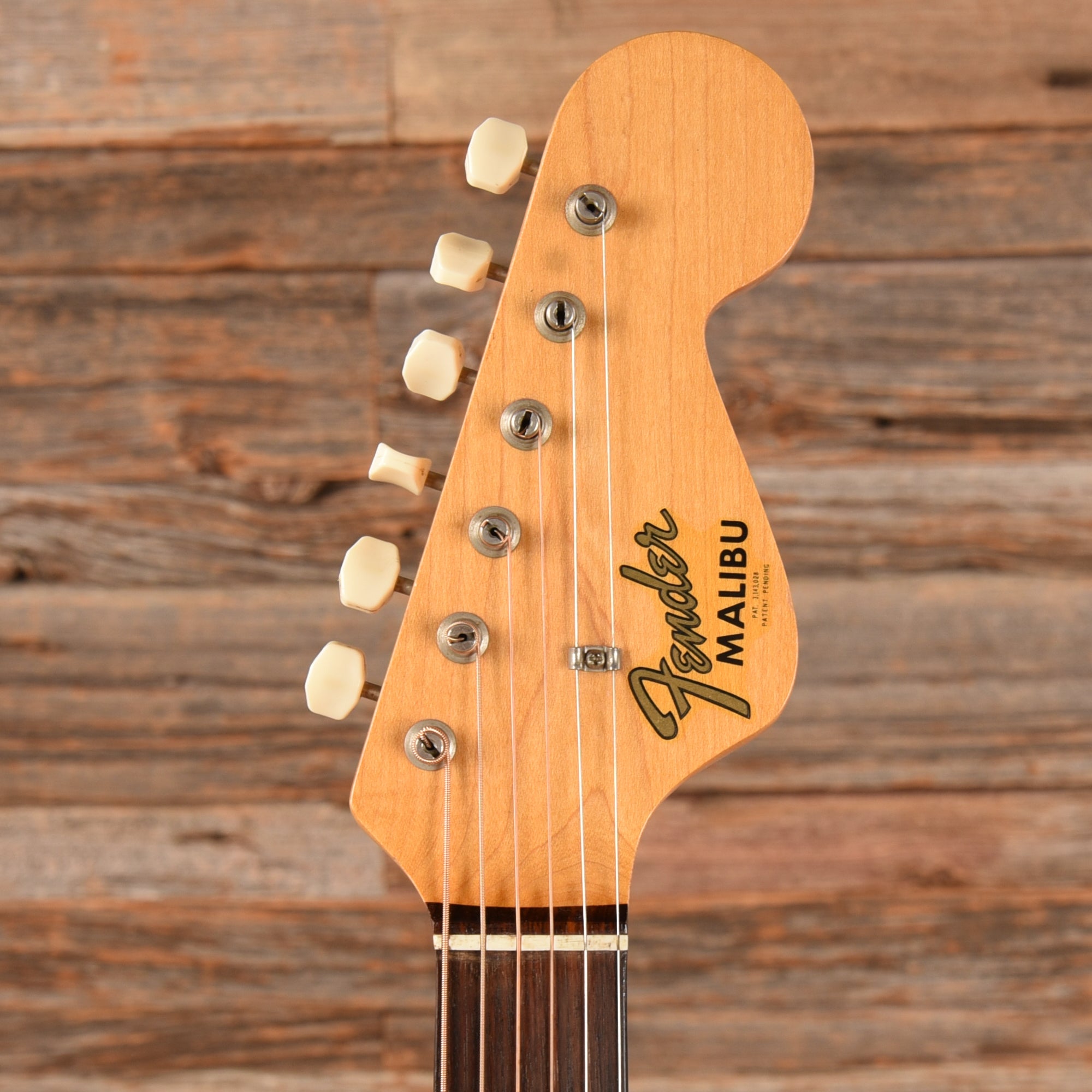 Fender Malibu Black 1967 Acoustic Guitars / Concert