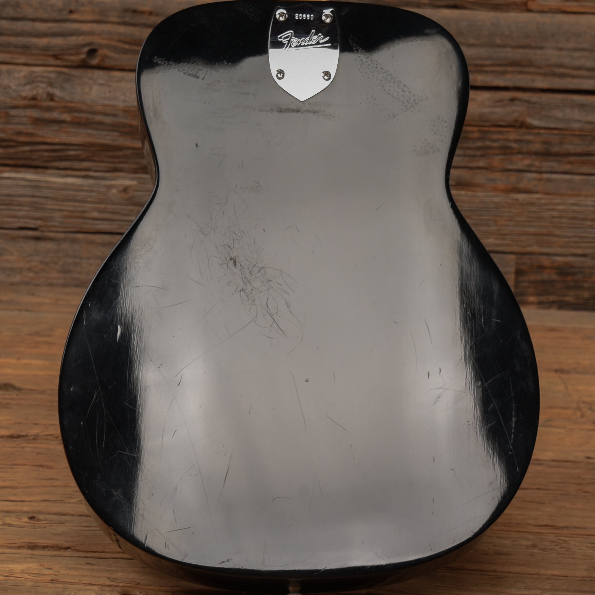 Fender Malibu Black 1967 Acoustic Guitars / Concert