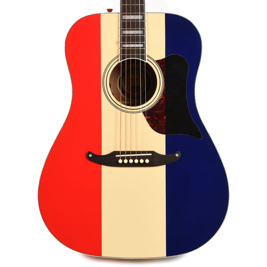 Fender Artist Buck Owens Kingman Red, White and Blue Acoustic Guitars / Dreadnought