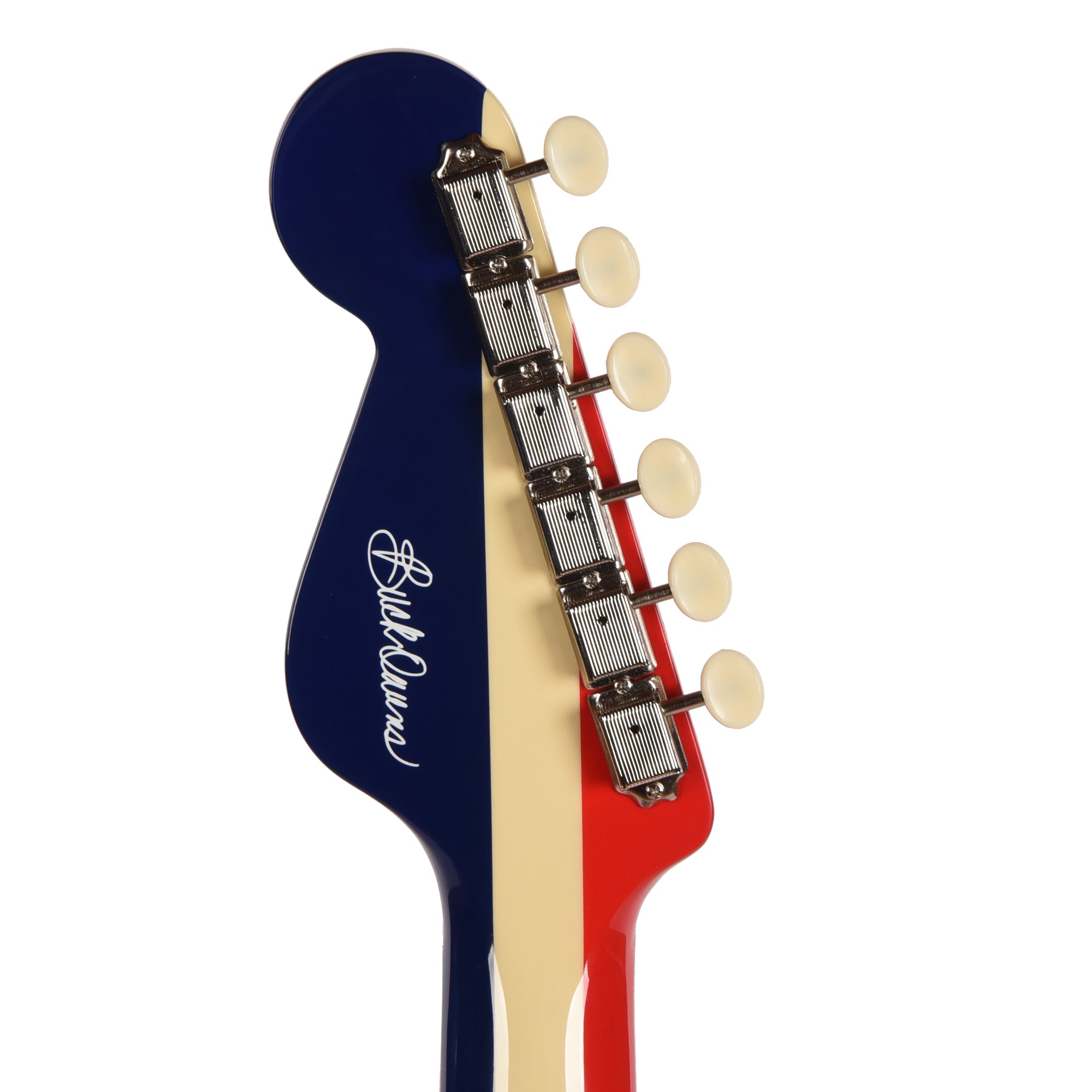 Fender Artist Buck Owens Kingman Red, White and Blue Acoustic Guitars / Dreadnought