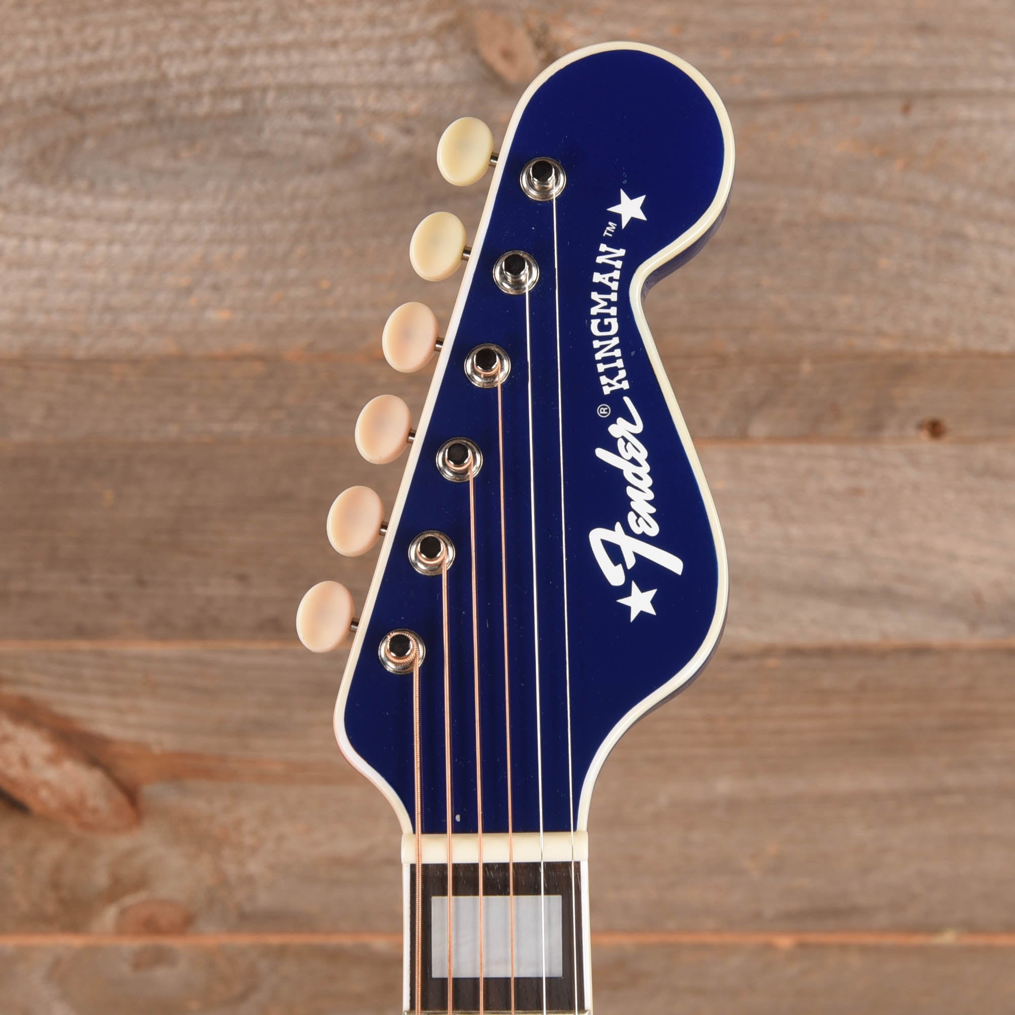 Fender Artist Buck Owens Kingman Red, White and Blue Acoustic Guitars / Dreadnought