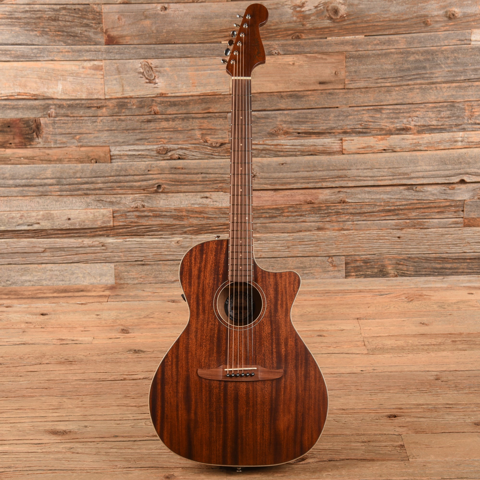 Fender California Series Newporter Special Brown Acoustic Guitars / Dreadnought