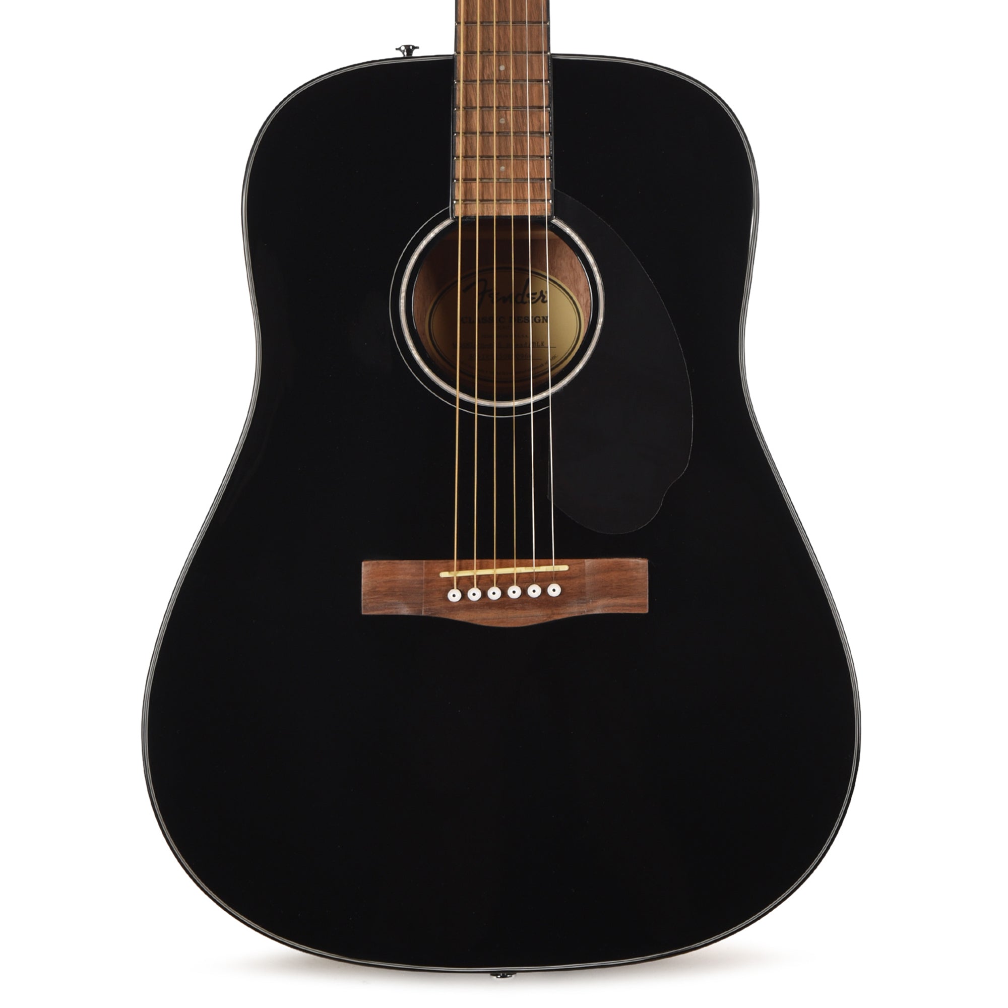 Fender CD-60S Dreadnought Black Acoustic Guitars / Dreadnought