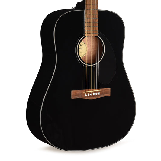 Fender CD-60S Dreadnought Black Acoustic Guitars / Dreadnought