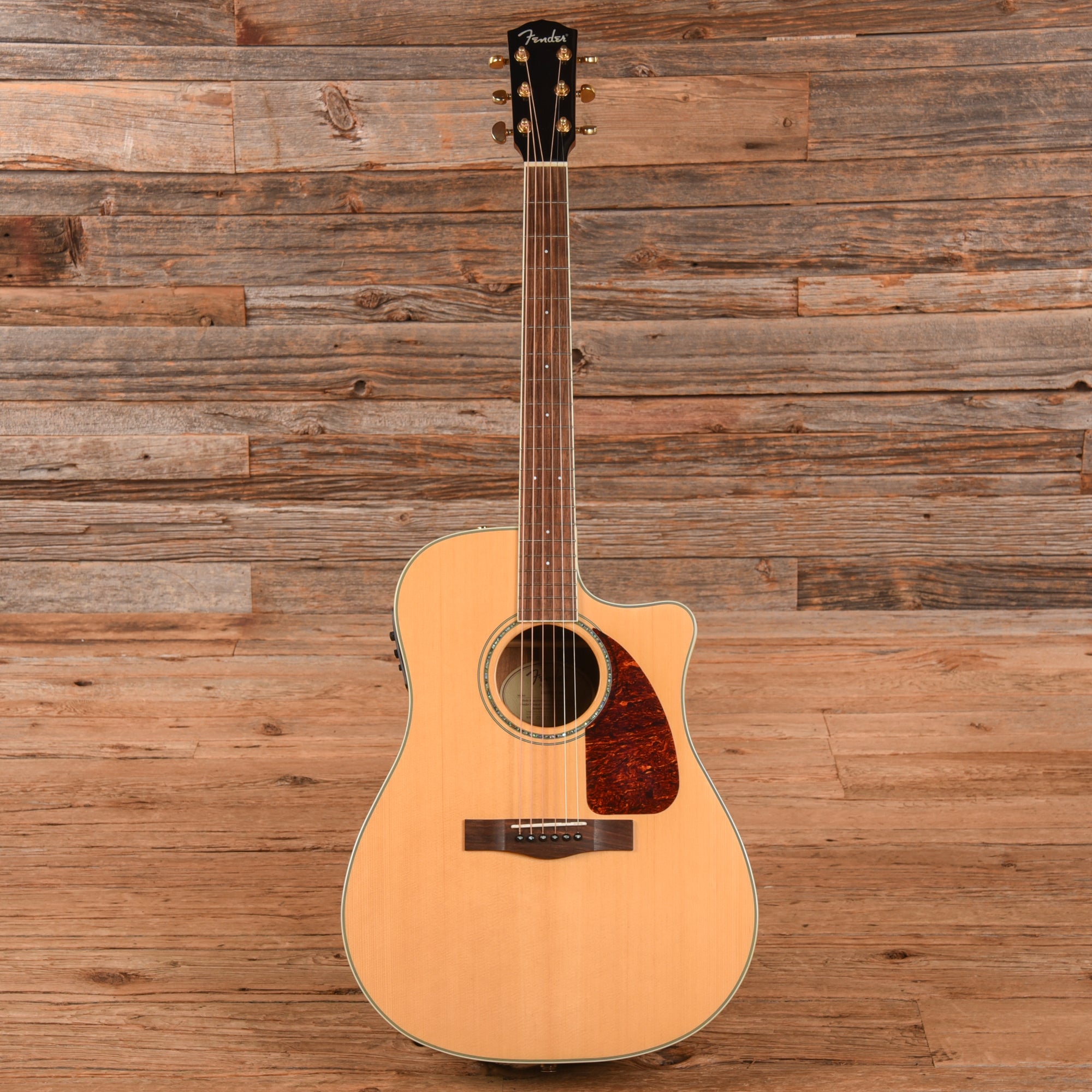 Fender DG200SCE Natural Acoustic Guitars / Dreadnought