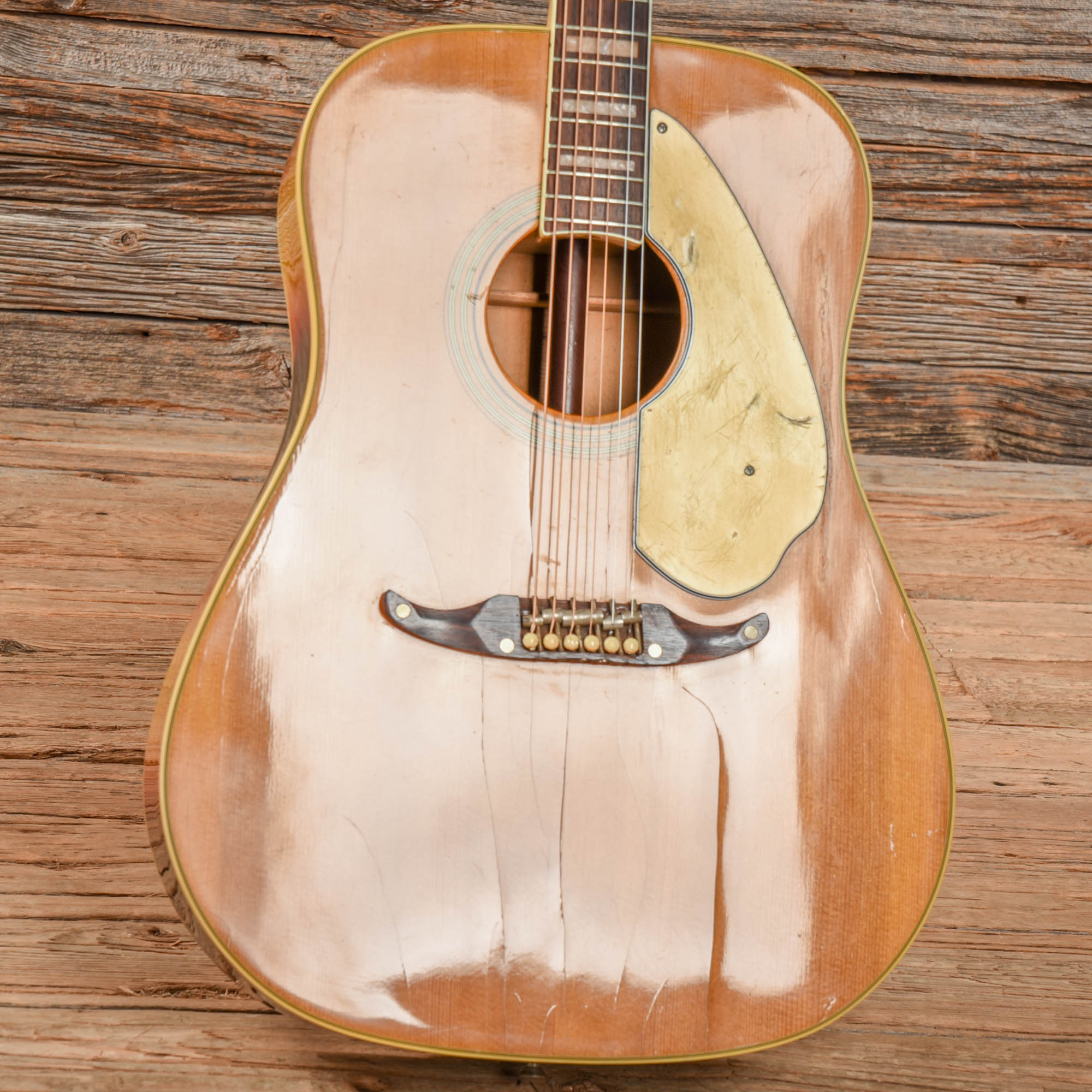 Fender Kingman Sunburst 1970 Acoustic Guitars / Dreadnought