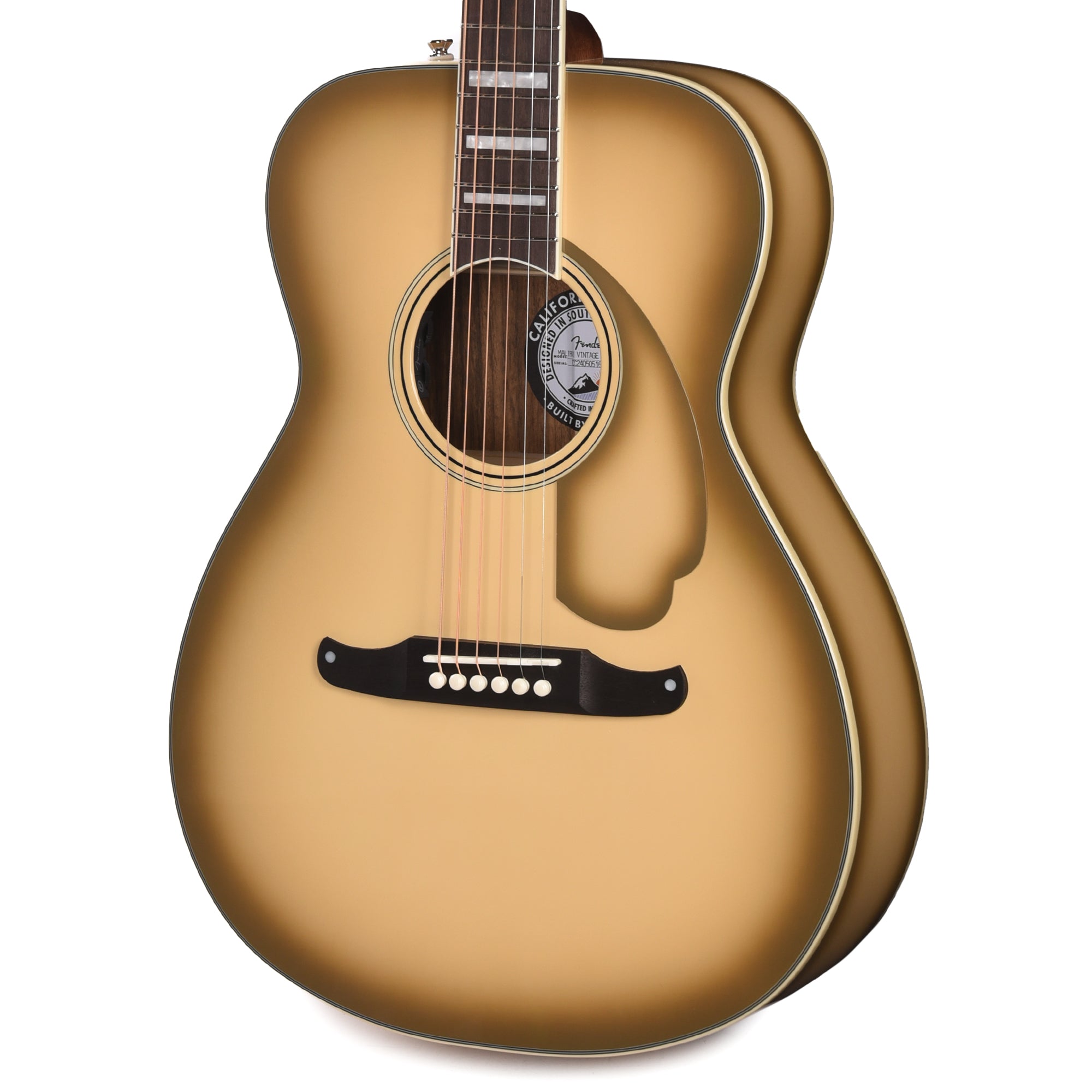 Fender Limited Edition California Vintage Malibu Antigua Acoustic Guitars / Dreadnought