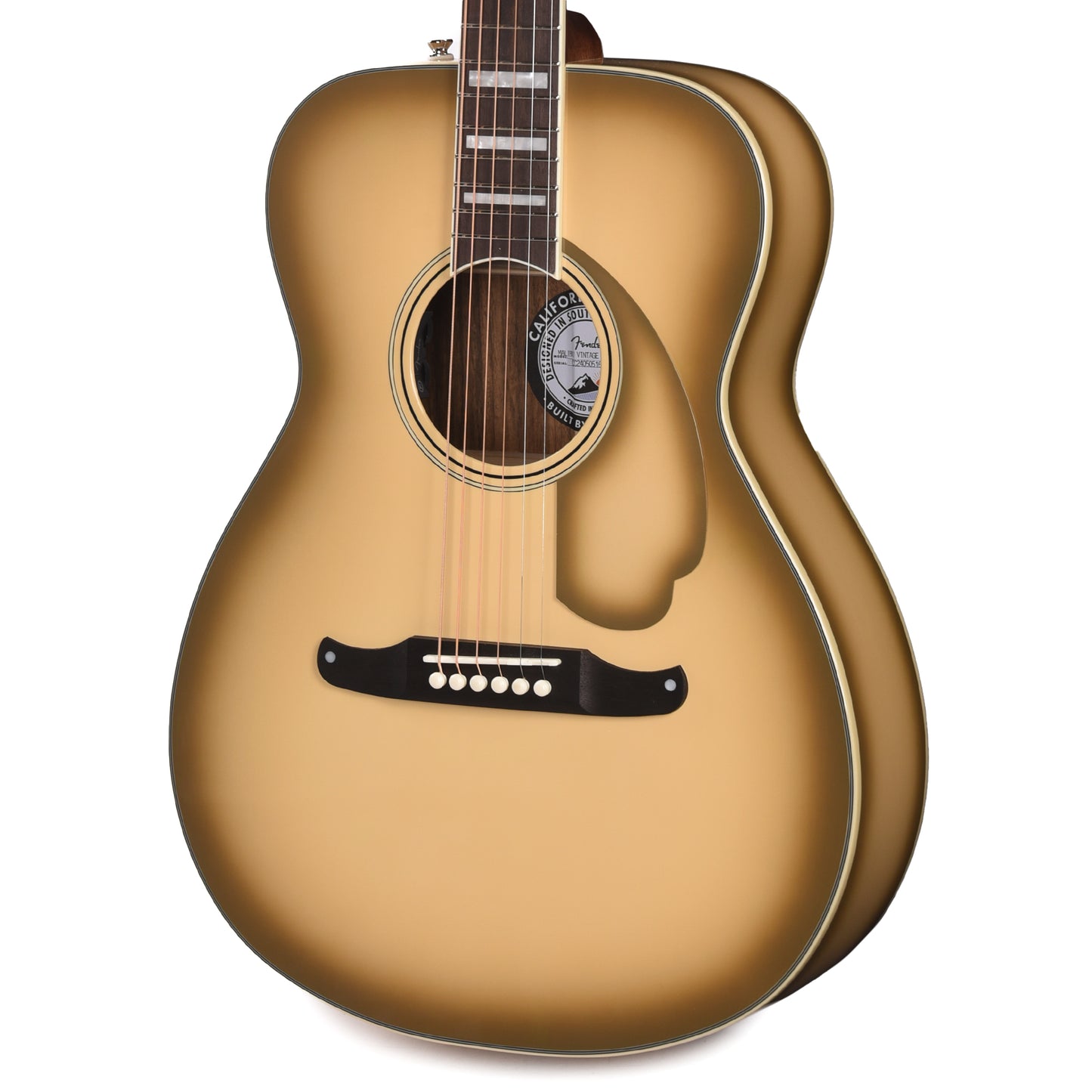 Fender Limited Edition California Vintage Malibu Antigua Acoustic Guitars / Dreadnought