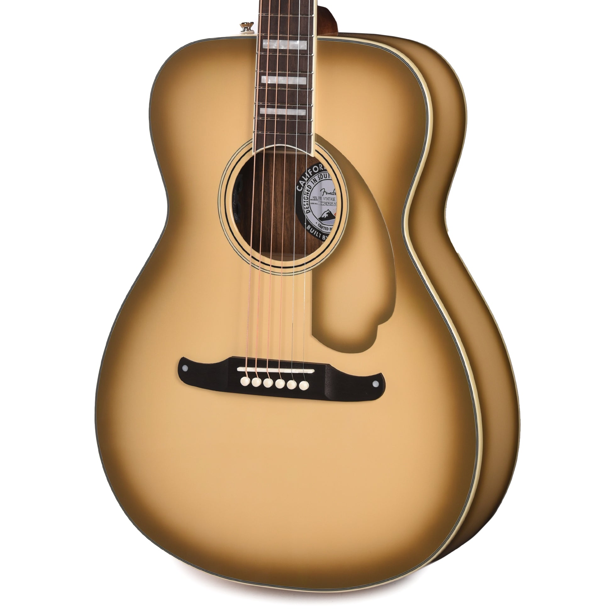 Fender Limited Edition California Vintage Malibu Antigua Acoustic Guitars / Dreadnought