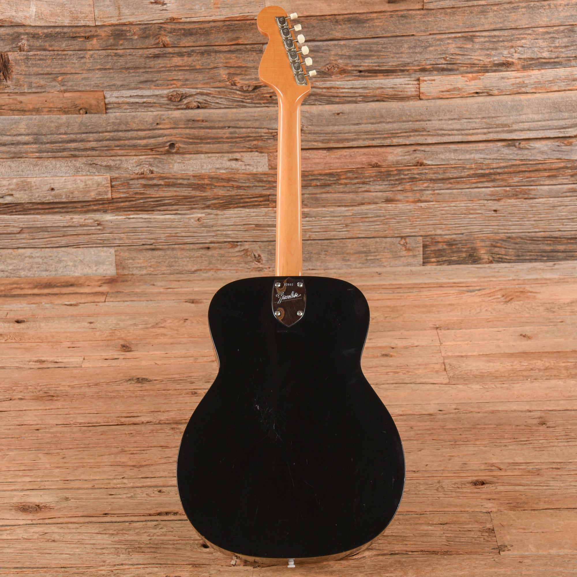 Fender Malibu Black 1967 Acoustic Guitars / Dreadnought