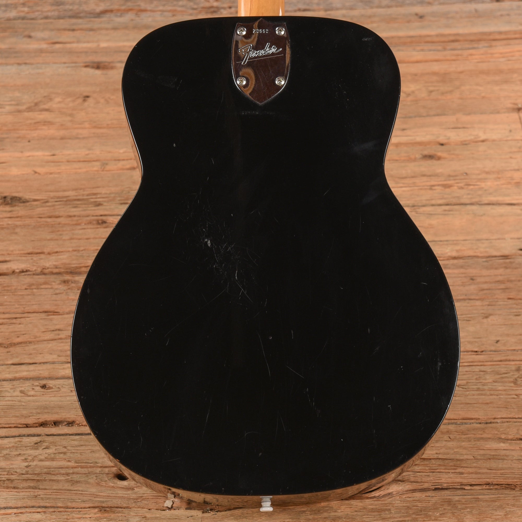 Fender Malibu Black 1967 Acoustic Guitars / Dreadnought