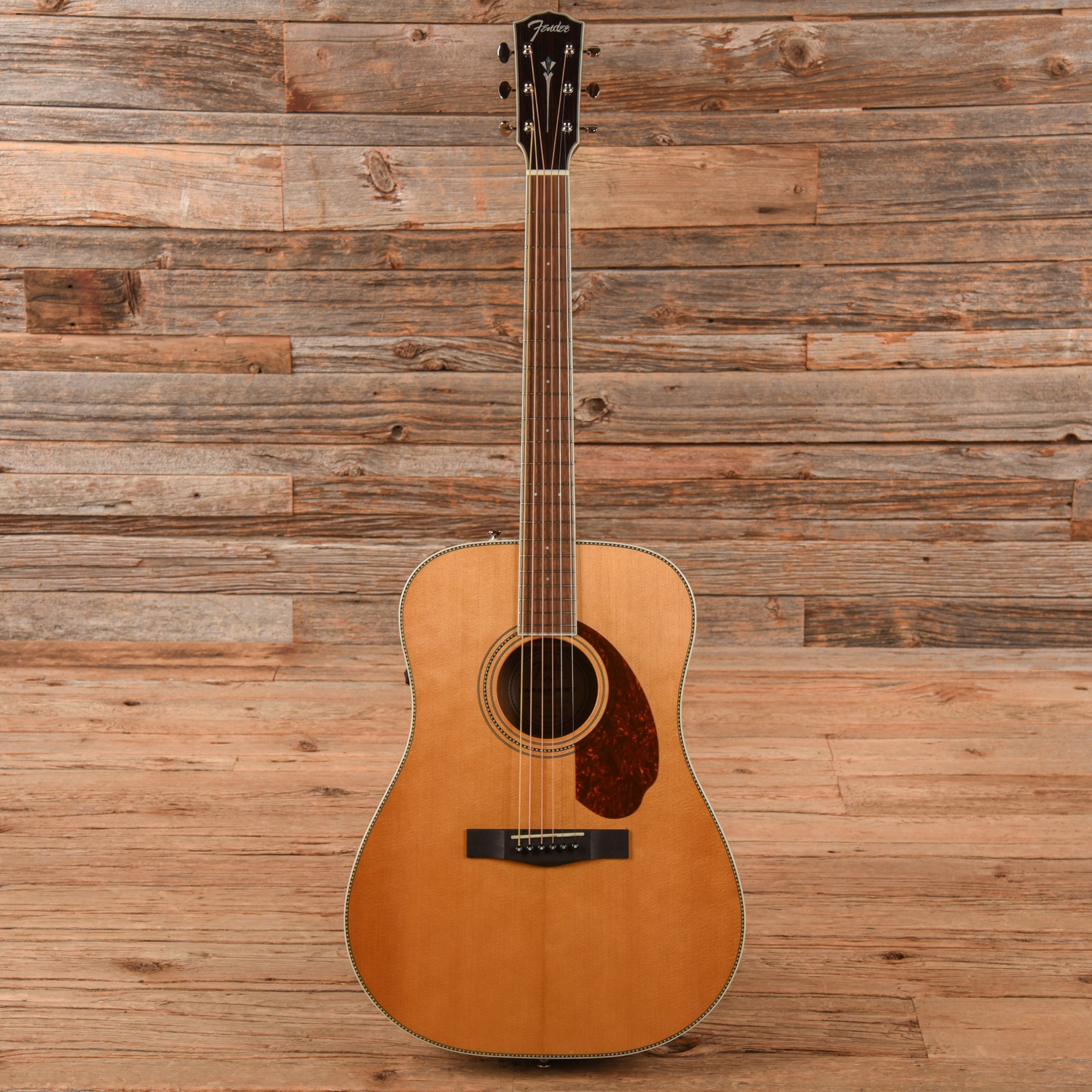 Fender Paramount PM-1E Standard Natural Acoustic Guitars / Dreadnought