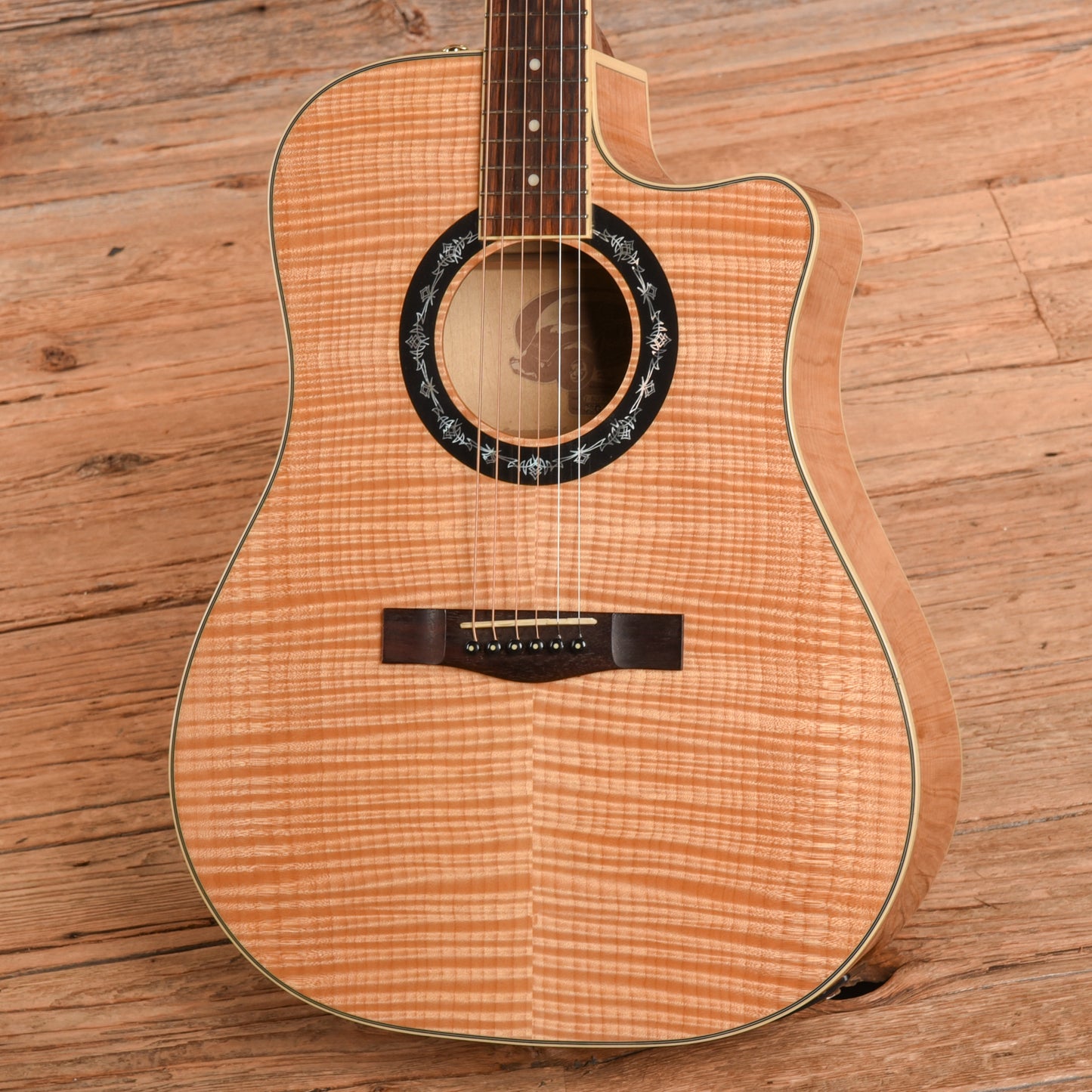 Fender T-Bucket 400CE Flame Natural 2014 Acoustic Guitars / Dreadnought