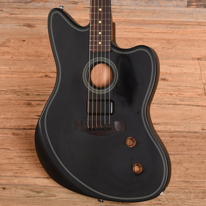 Fender Acoustasonic Jazzmaster Black 2025 Acoustic Guitars