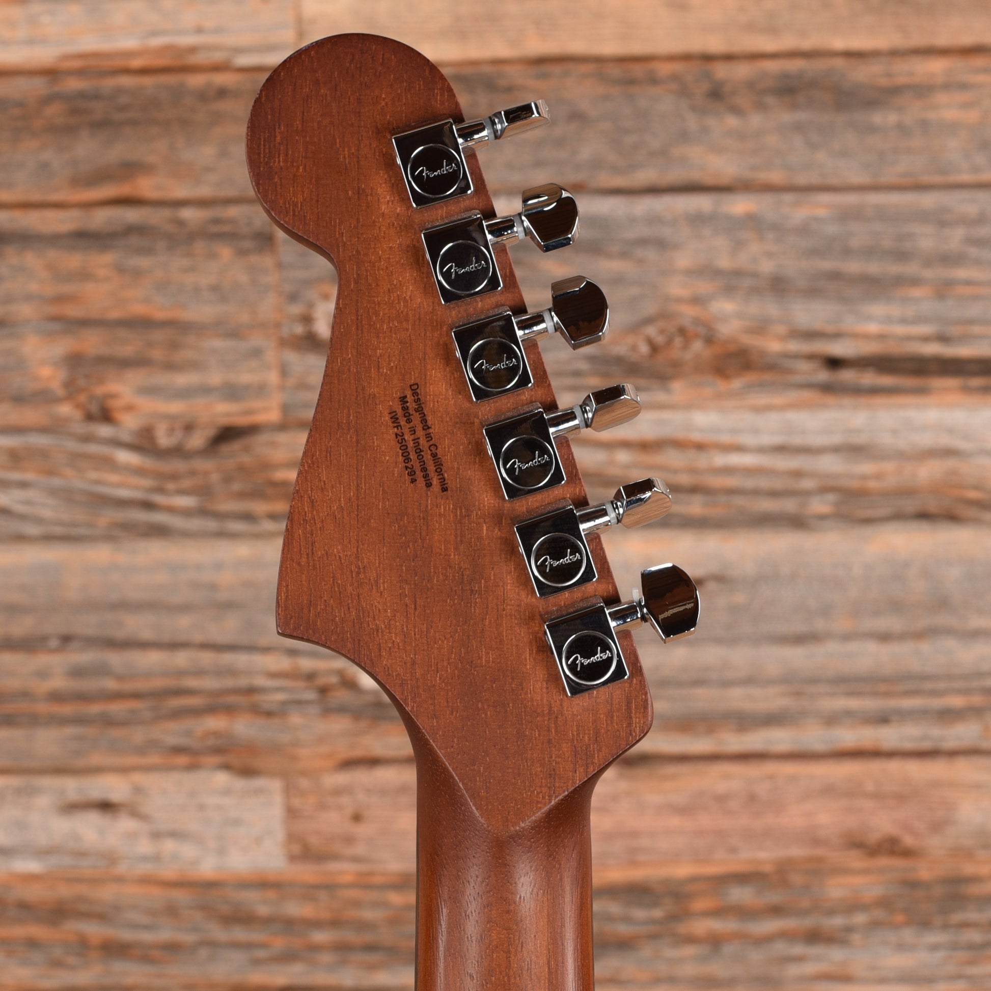Fender Acoustasonic Jazzmaster Black 2025 Acoustic Guitars